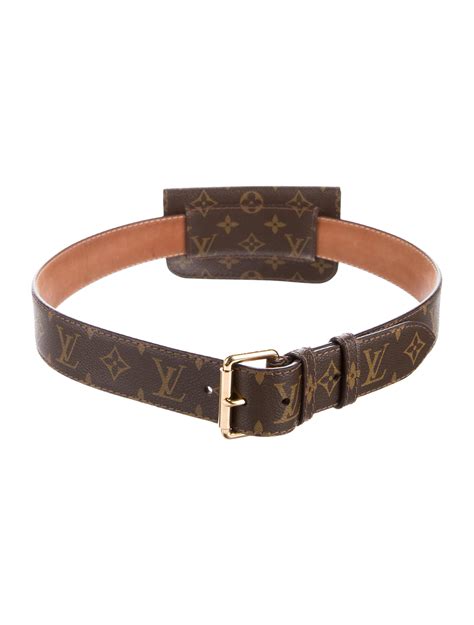 louis vuitton silver logo belt|Louis Vuitton belt bag monogram.